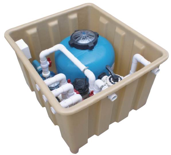 Integrated filtration equipment