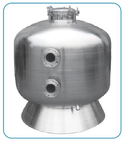 Stainless steel silica sand filter equipment